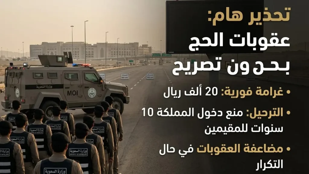 عقوبات الحج 2026