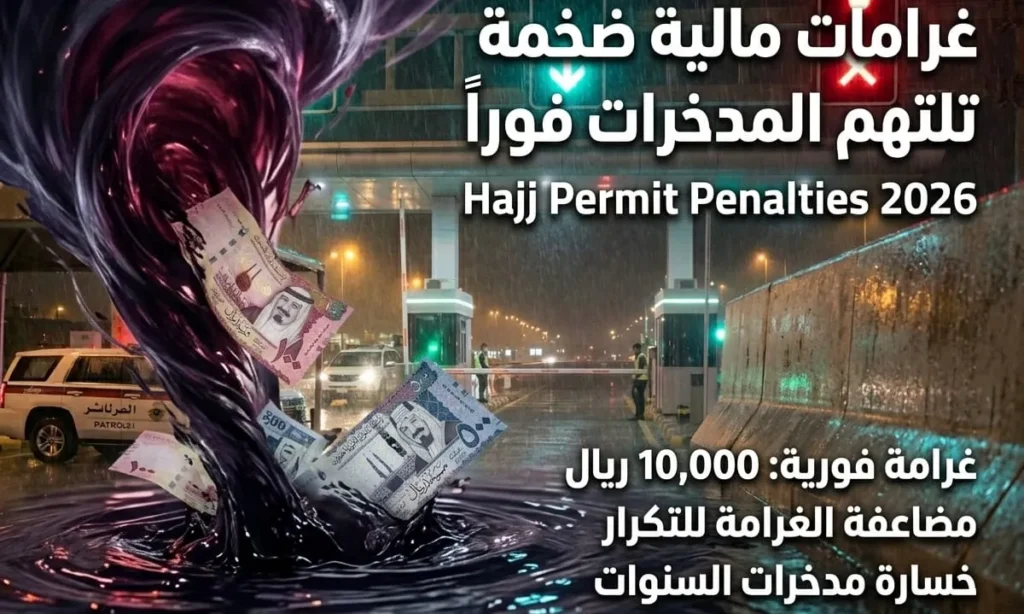Hajj permit penalties 2026 